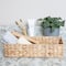 Household Essentials Water Hyacinth Rectangular Storage Basket